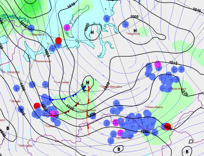 Gismeteo карта ветров