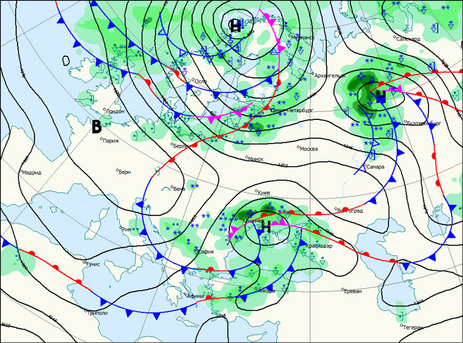 Gismeteo карта ветров