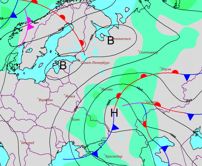 4 карта погоды. Карты погоды 6 июня 2018. Карта ветров гисметео в европейской части России.