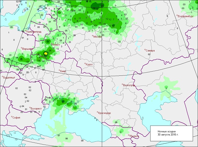 Радар осадков. Радар погоды гисметео.