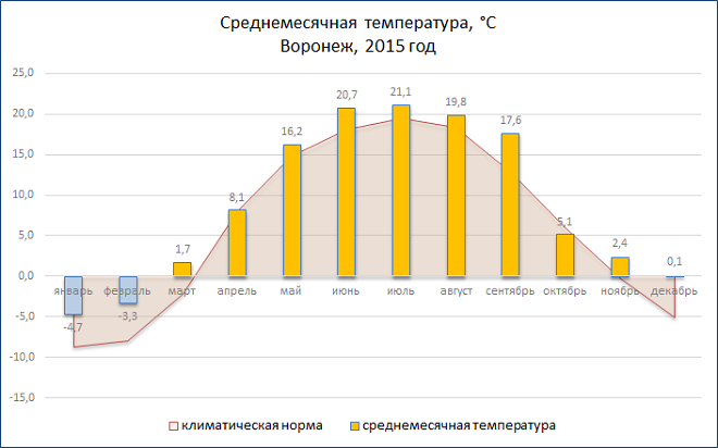 Гисметео воронеж на дне