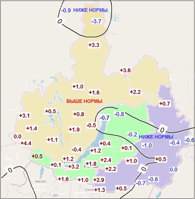 Карта дождя иркутская