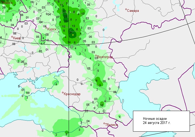 Погода в киржаче карта осадков и гроз