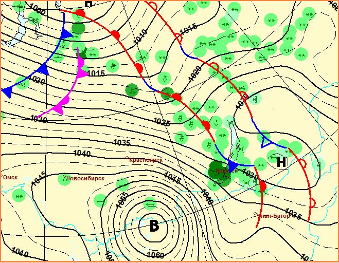 Карта ветра красноярск
