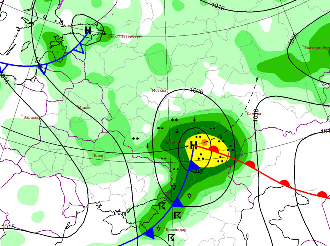 Gismeteo карта ветров