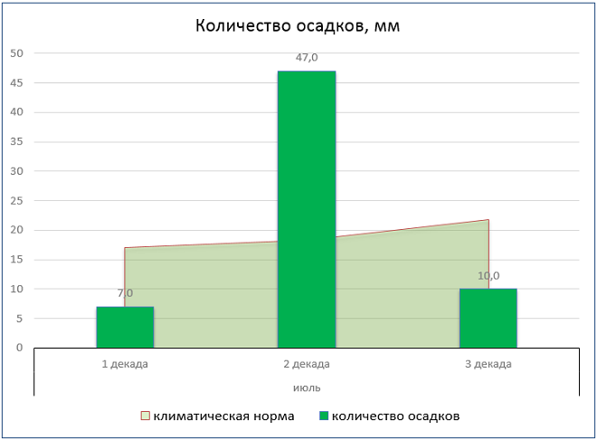 Среднегодовое количество осадков в воронеже