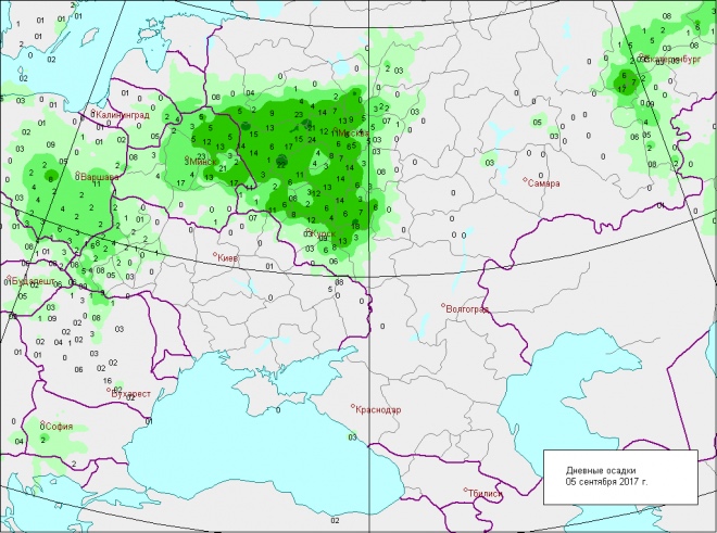 Гисметео карта осадков дорохово