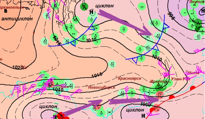 Карта циклона новороссийск. Южные циклоны Восточная Сибирь. Устойчив лм Вихрь антициклон над Восточной стбирб.