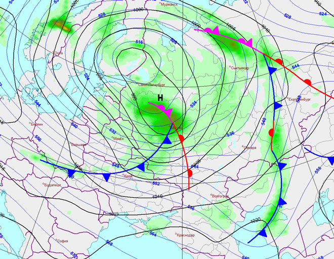 Gismeteo карта ветров