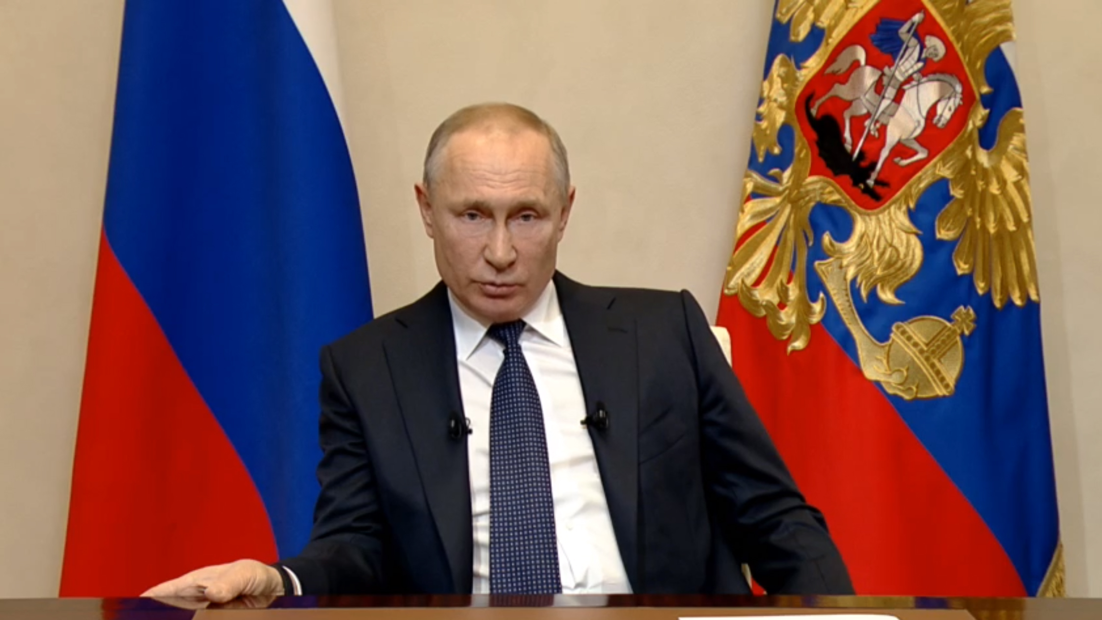 Президентская помощь. Выступление Путина. Обращение Путина. Обращение Путина к нации.