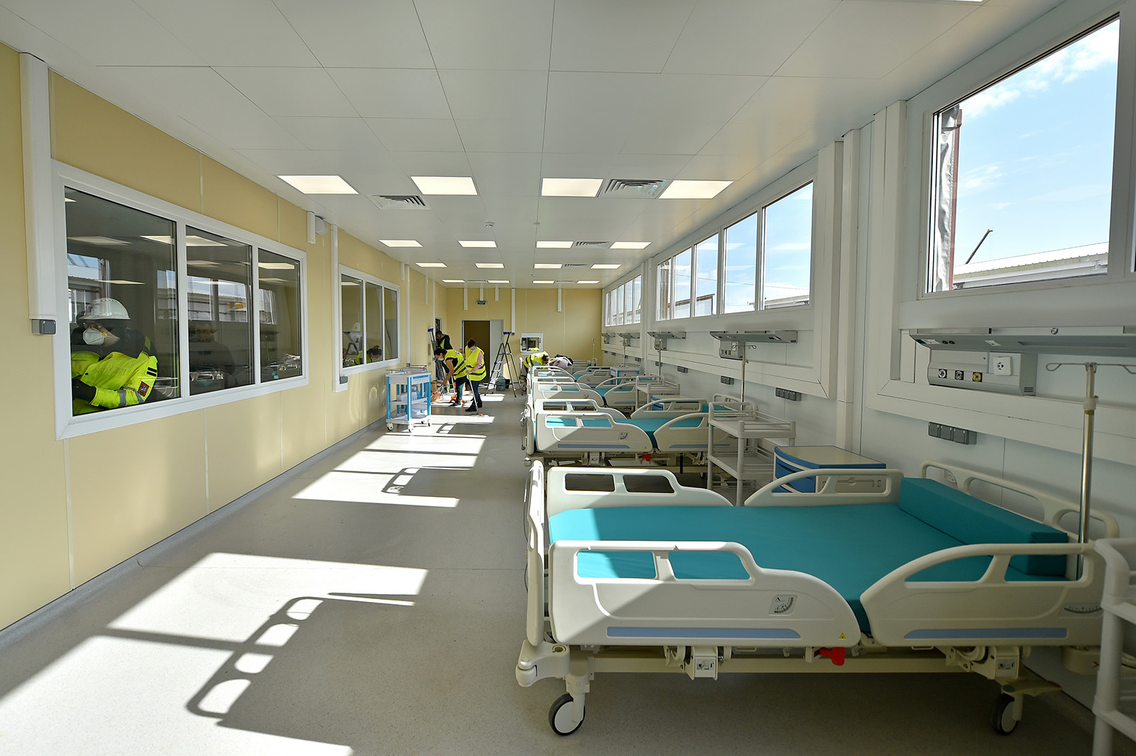 Новая инфекционная больница в новой Москве
