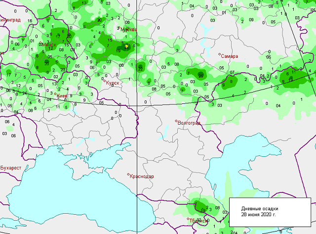 Карта осадков мценск гисметео