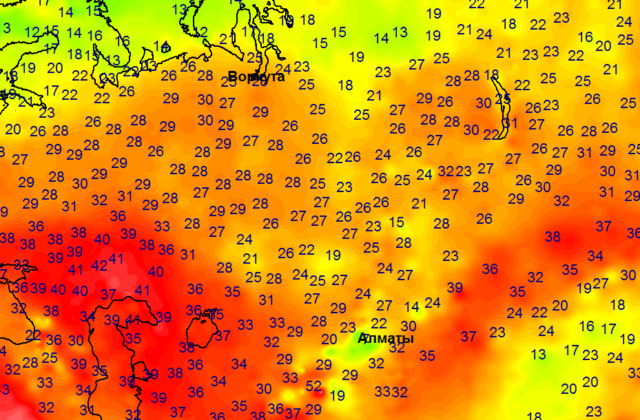 Gismeteo алматы