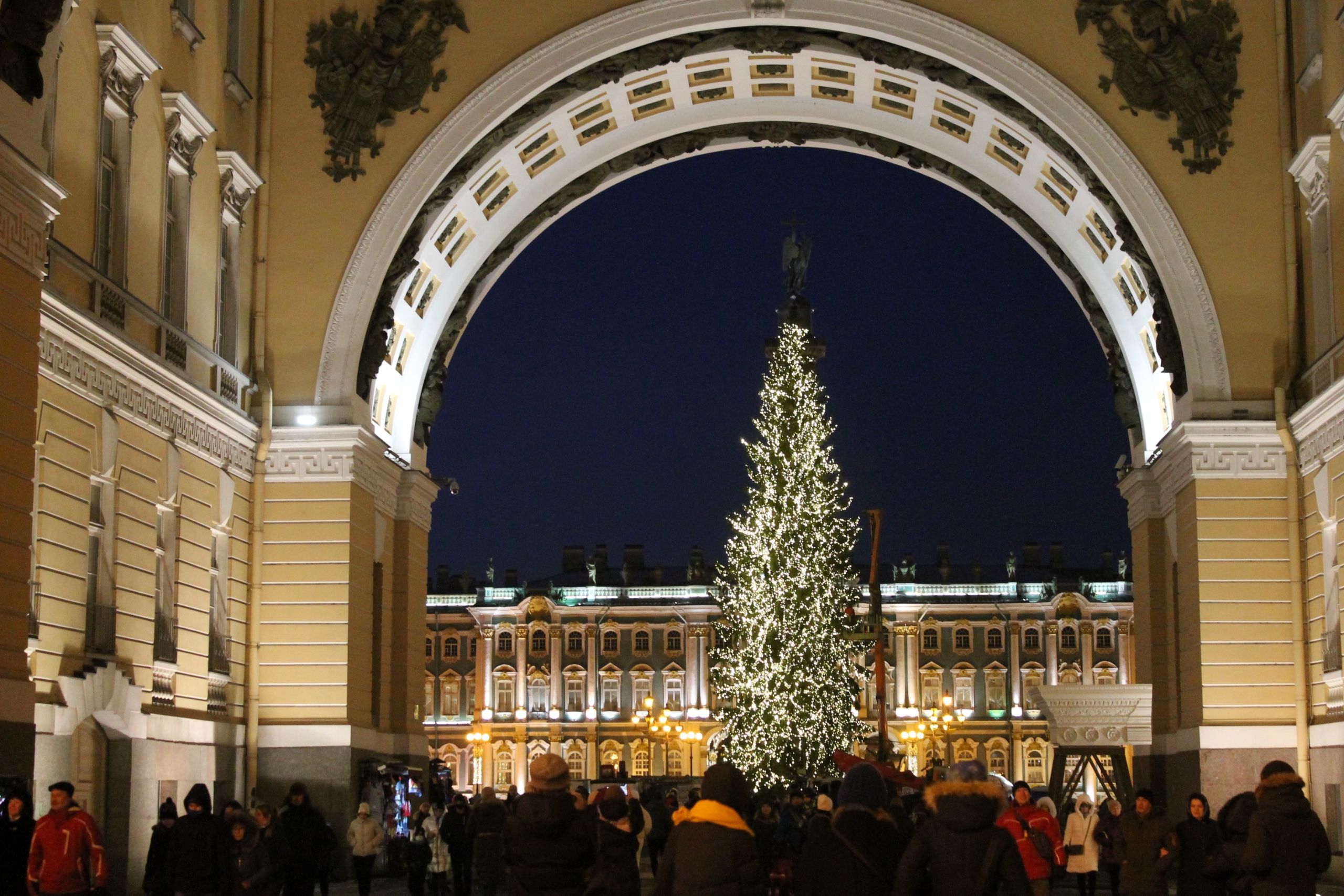 Дворцовая площадь 31 декабря