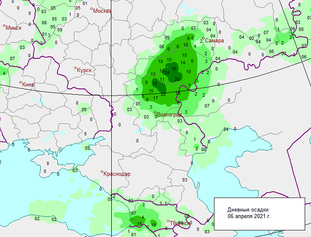 Гисметео карта оренбург