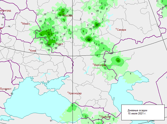 Карта осадков дорогобуж. Жара в Черноземье.