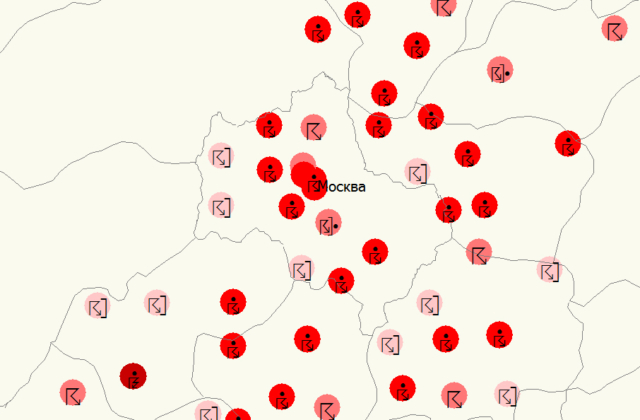 Карта дождя gismeteo