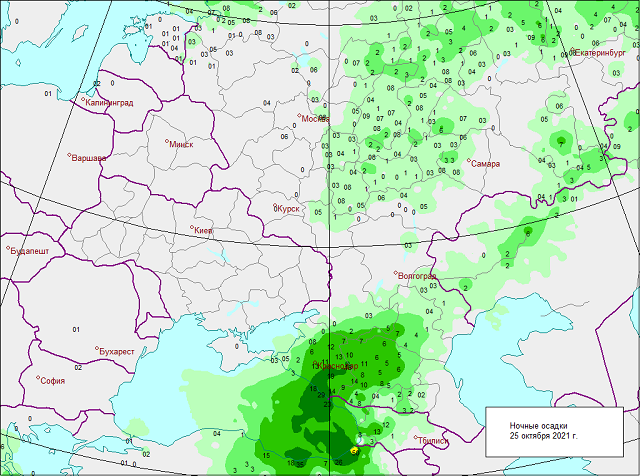 Карта осадков в казани gismeteo