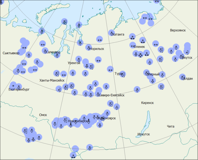 Гисметео осадки сибирь