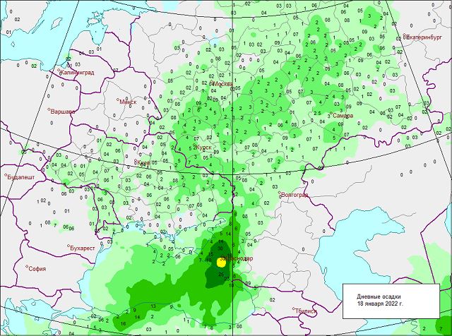 Гисметео россошь карта осадков