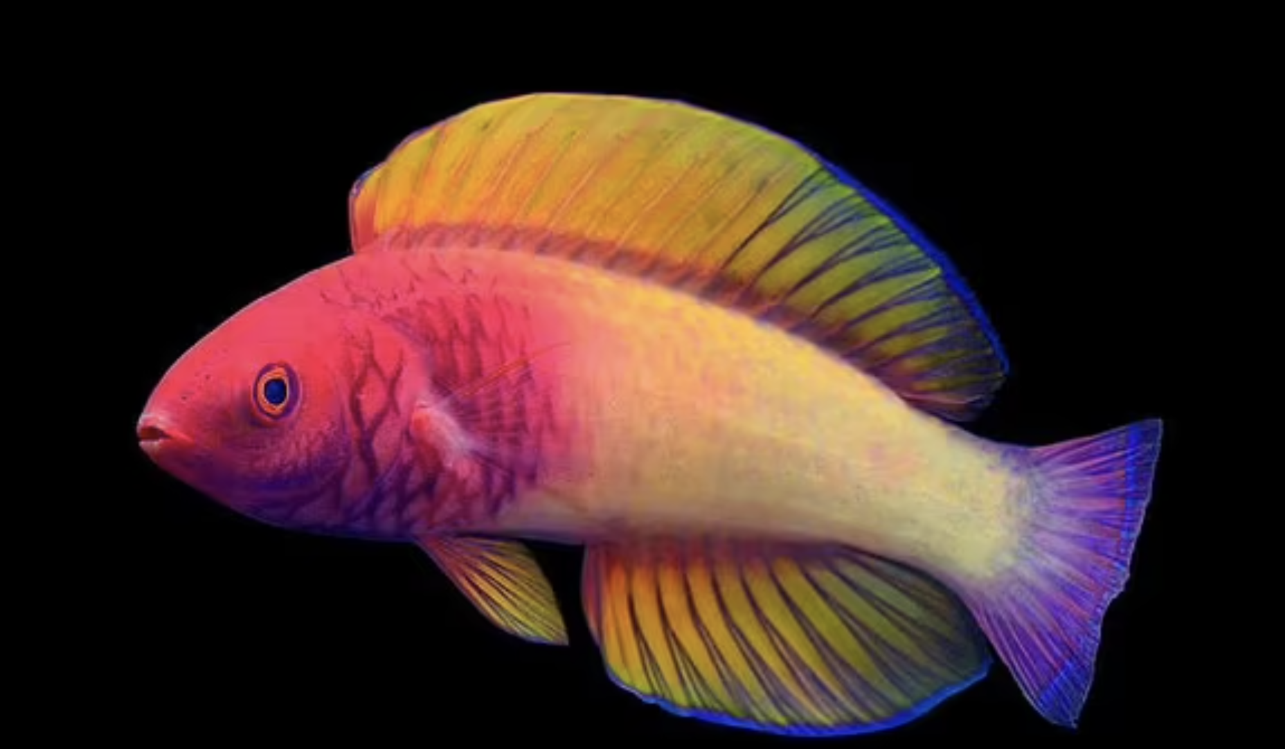 GISMETEO: Новый вид радужных рыб назвали в честь мальдивской розы -  Животные | Новости погоды.