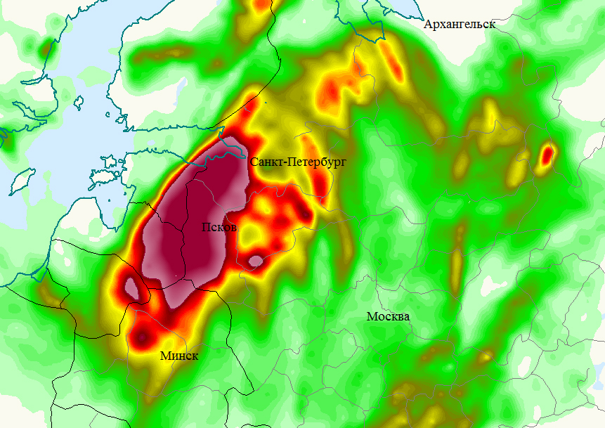 Прогноз погоды в Рыбном на 3 дня - Гисметео