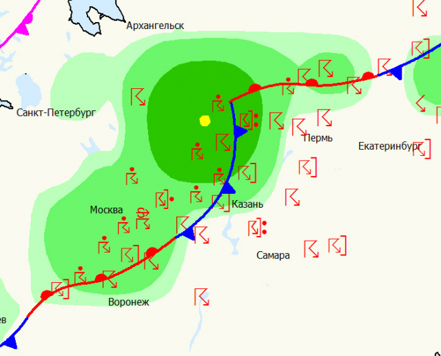 Климатическая карта псковской области грозовой фронт