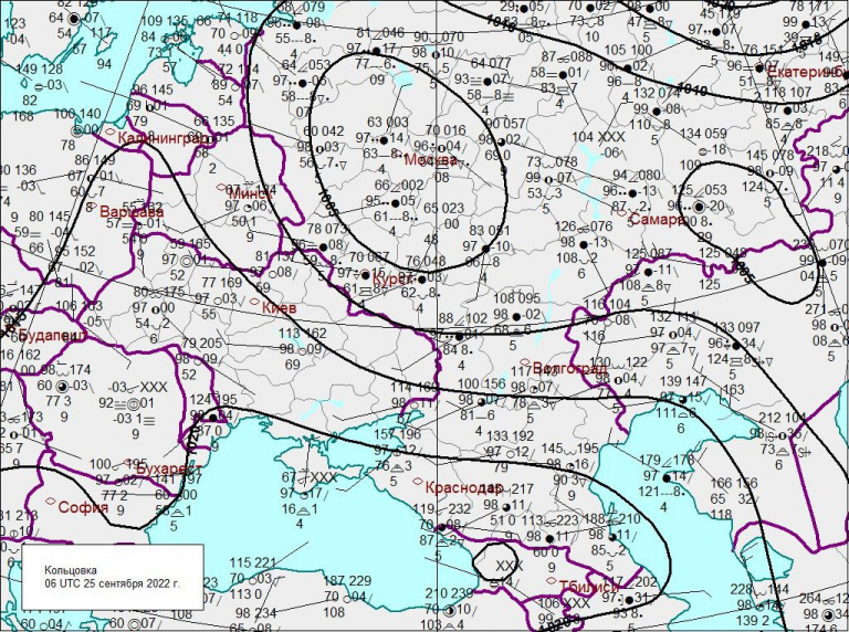 Погода в касимове карта осадков