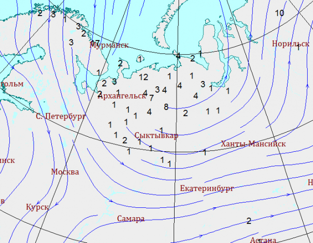 Карта большой сабск