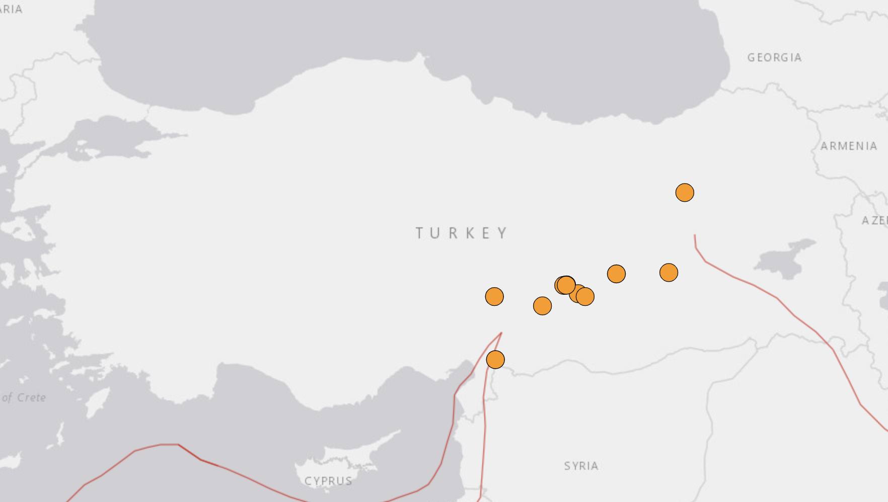 Карта землетрясений в турции. Землетрясение в Турции с космоса. Толчки землетрясения в Турции. Землетрясение в Турции из космоса.