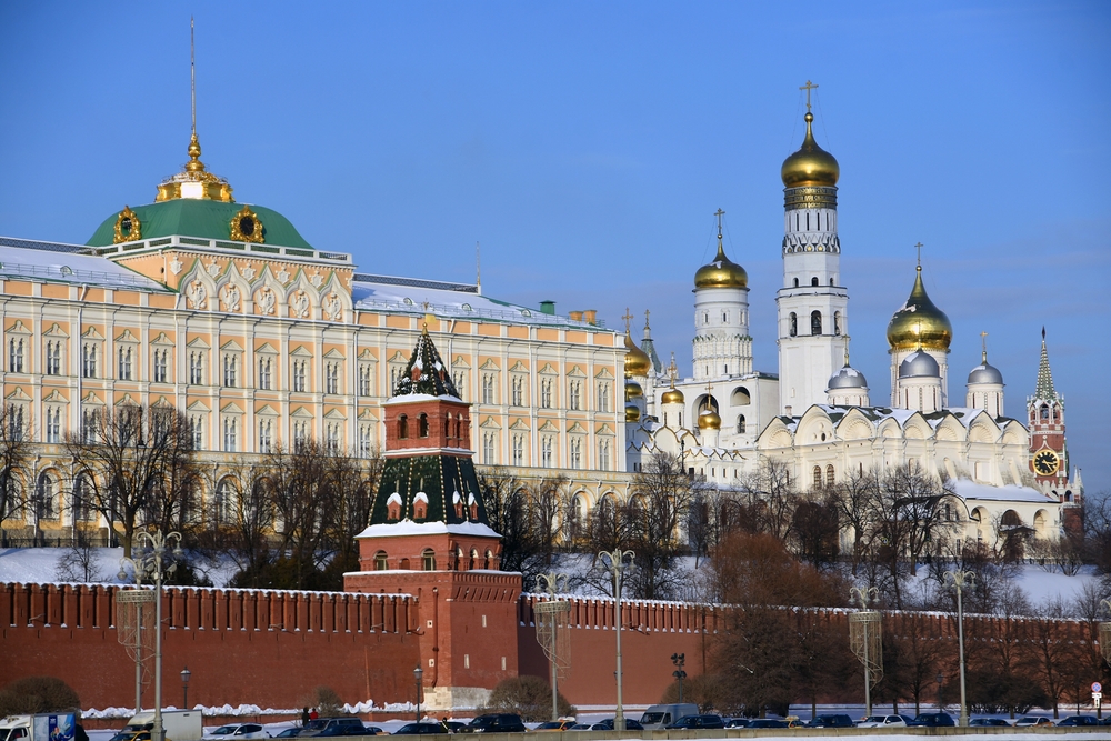 Московский кремль цвета